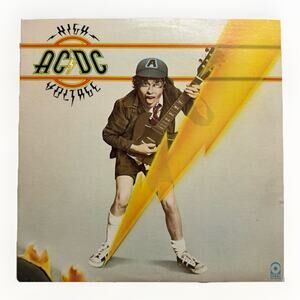 AC/DC High Voltage Vinyl LP 1976 Original US Press ATCO SD 36-142 Atlantic Rock
